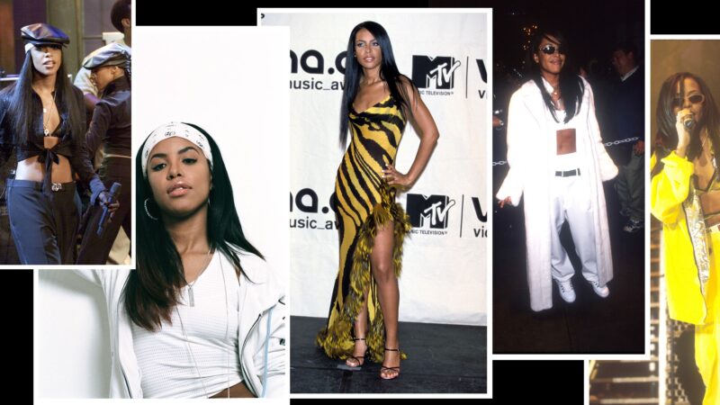 Aaliyah’s Iconic 90s Fashion:  A Retrospective Look