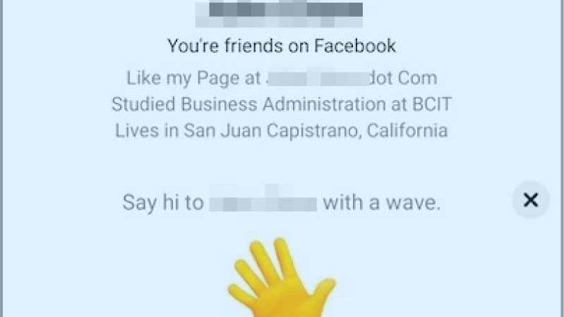 How to Send a wave on Facebook